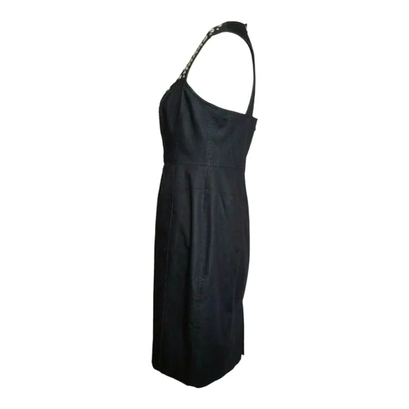 Maggy London Sleeveless Black Dress Size 8 - Picture 5 of 8